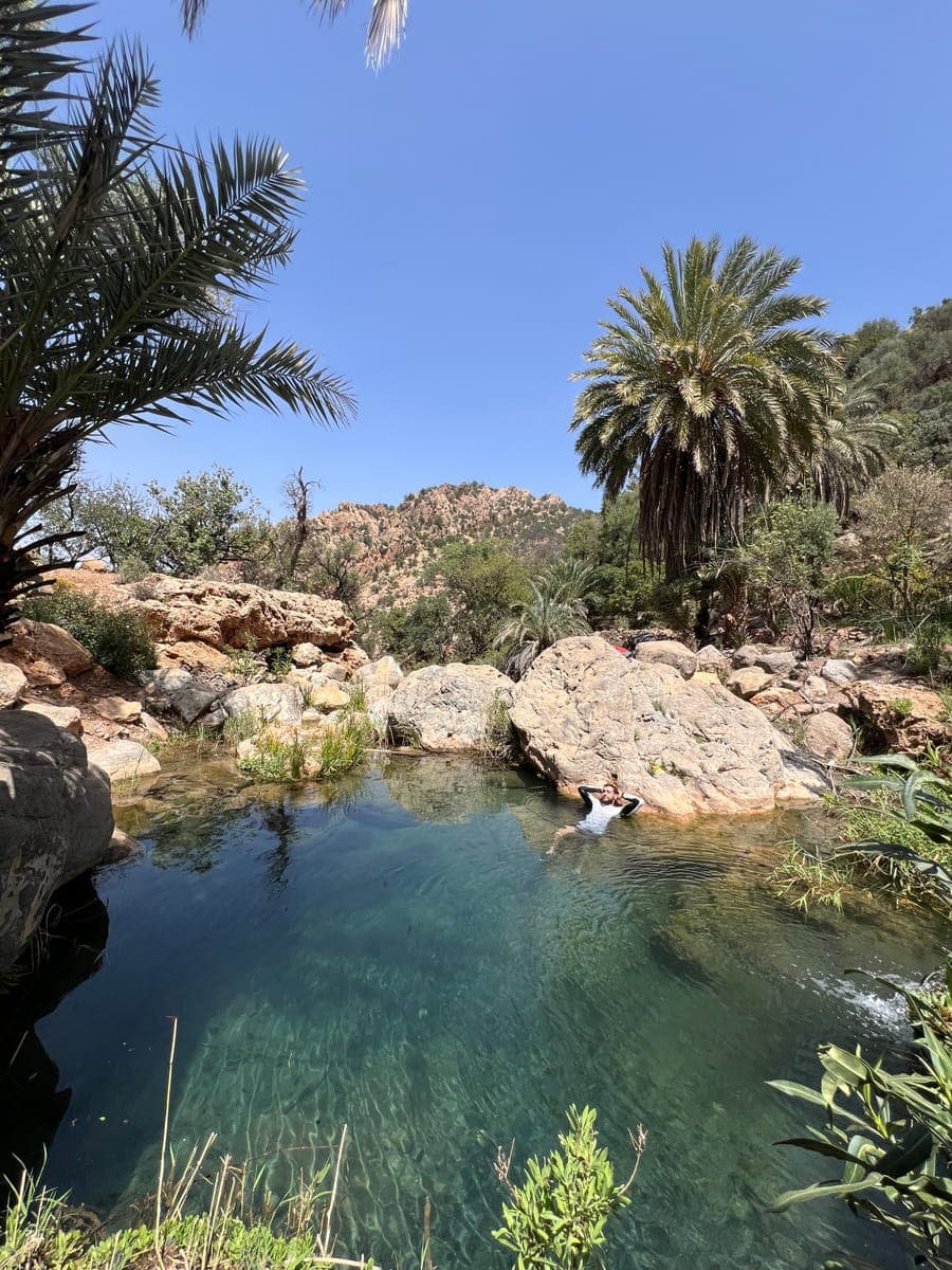 Assif n Ahad cave and the hidden lake — 1